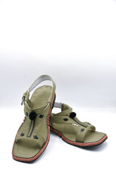 AlifYay Men Karachi Green  Peshawri Chappal  AY FW16